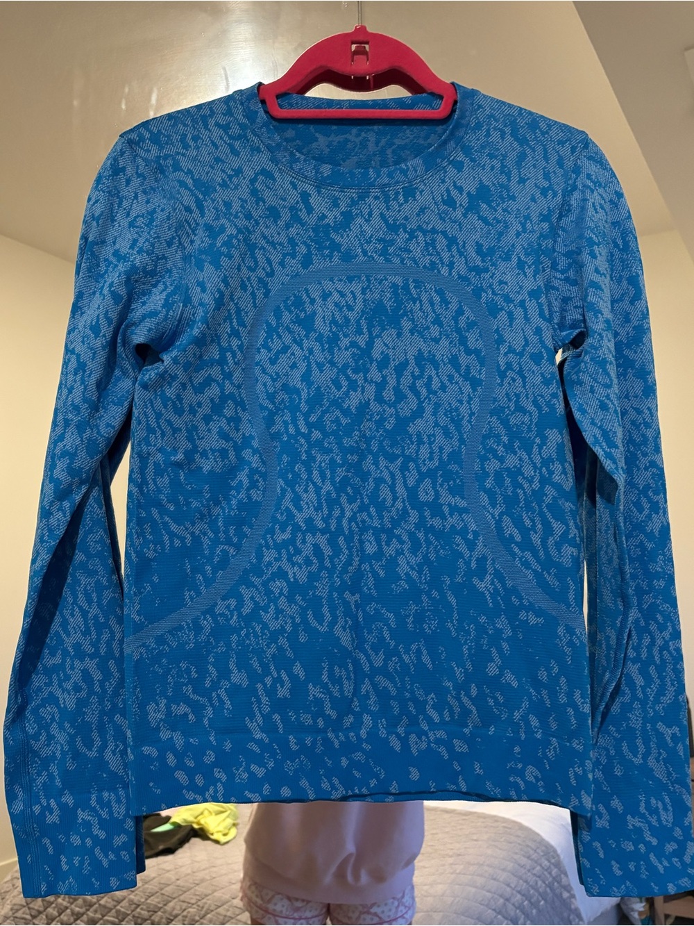 lululemon athletica Long Sleeve Athletic Top - Bright Blue